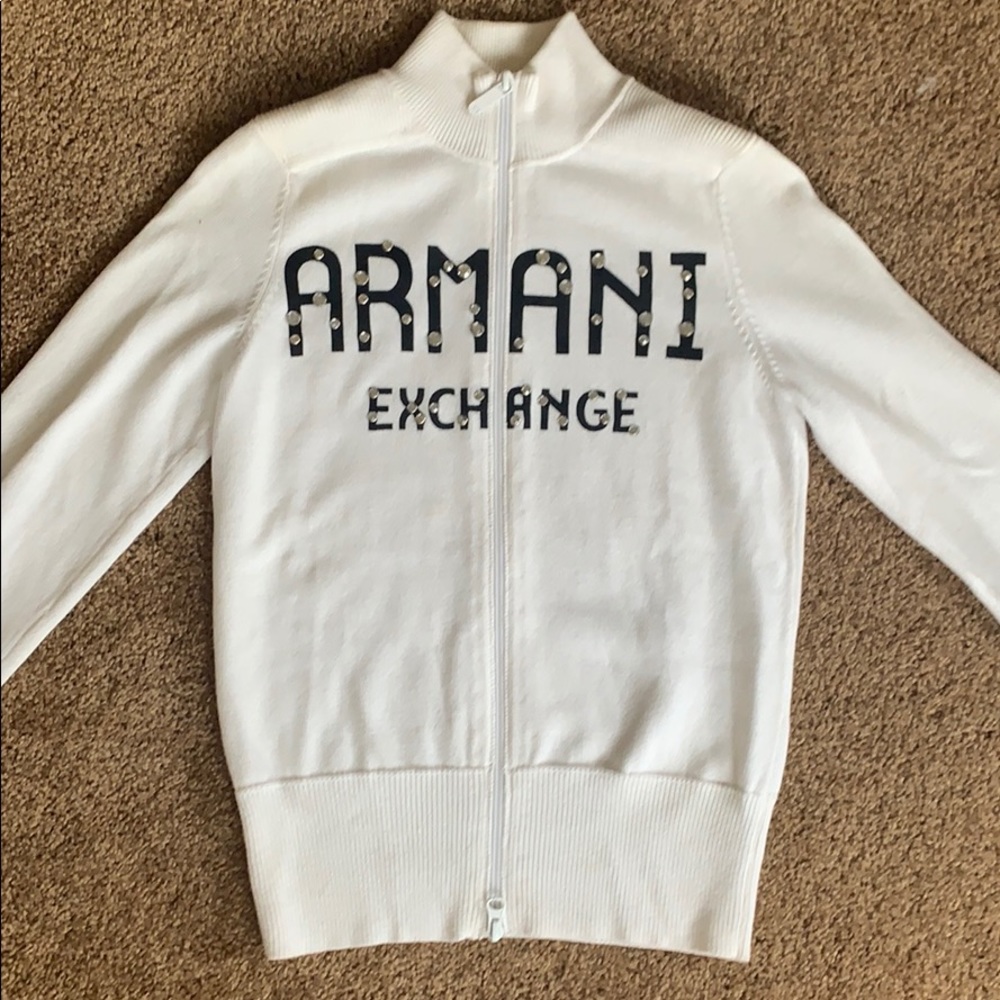 Armani Exchange Zip up sweater
